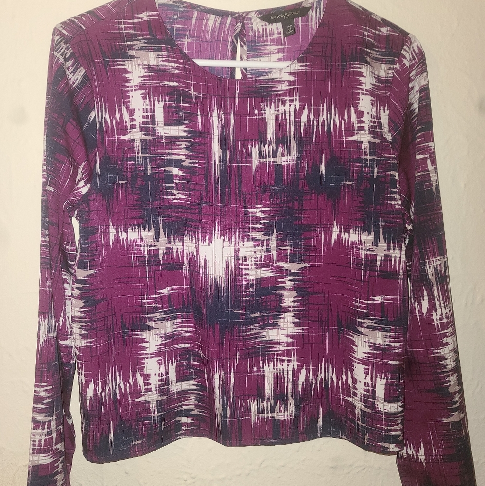 Banana Republic Dressy Printed Top